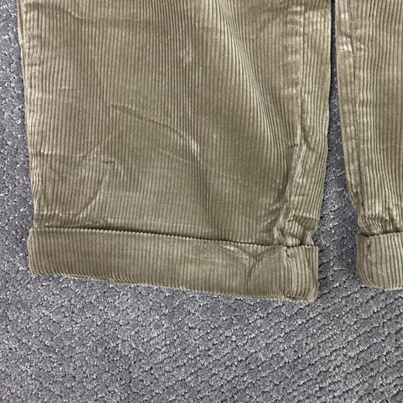 Vintage Y2K Old Navy Corduroy Pants men's 36 x 30 36x29 Wide Leg Baggy Wide Wale - Picture 5 of 15